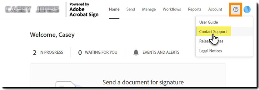 Adobe Acrobat Sign Customer Support Resources